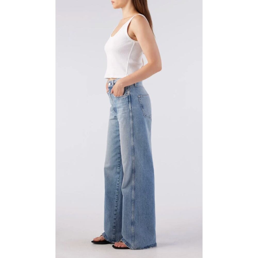 Amo Frida High Rise Wide Leg Jeans in Mystical size 24 - Picture 8 of 8